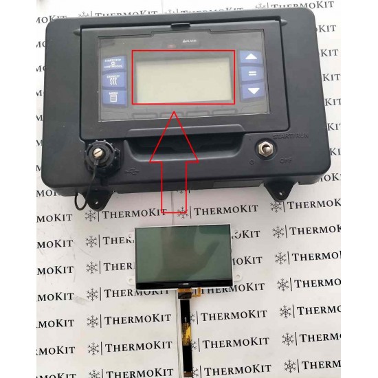 FKJ20049 SDGG240128-01 12-00663-64 JH1229 3C.FPC.01037-01 76-50248-00 - AM  LCD DISPLAY FOR CARRIER TRANSICOLD APX 